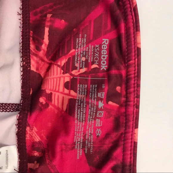 Reebok women’s leggings Sz xs red color - Picture 4 of 8